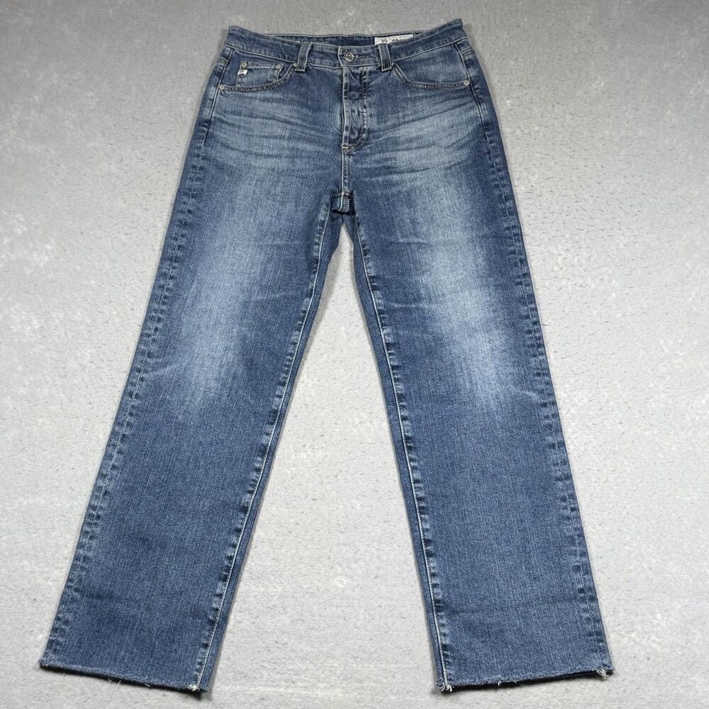 Adriano Goldschmied Jeans Womens Size 27 Blue Alexxis Crop High-Rise Vintage Fit